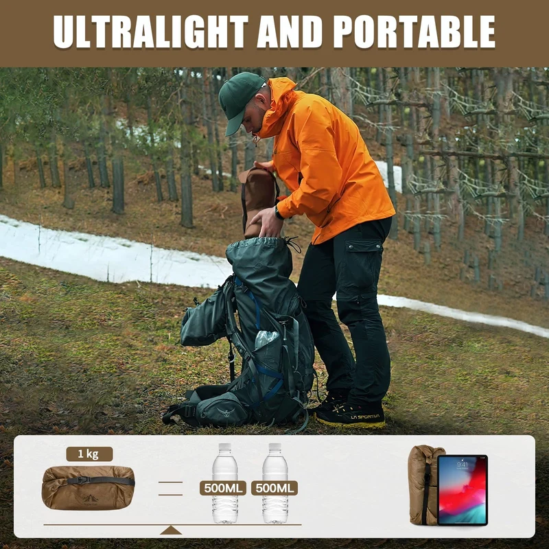 Night Cat ultraleichtes 1-Personen-Zelt – wasserdicht
