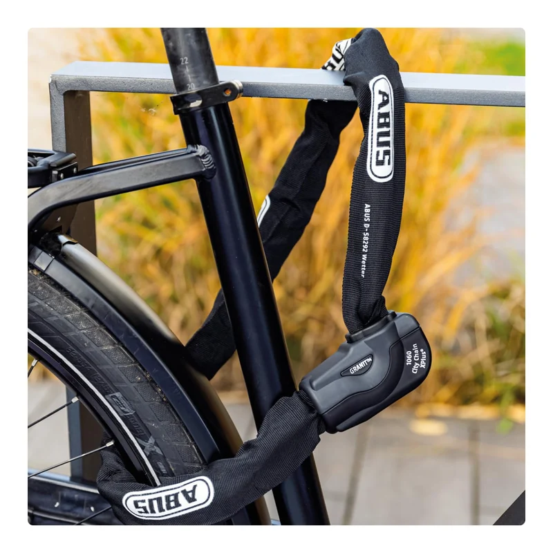 ABUS CityChain X-Plus 1060/170 Hochsicherheits-Kettenschloss - Schwarz