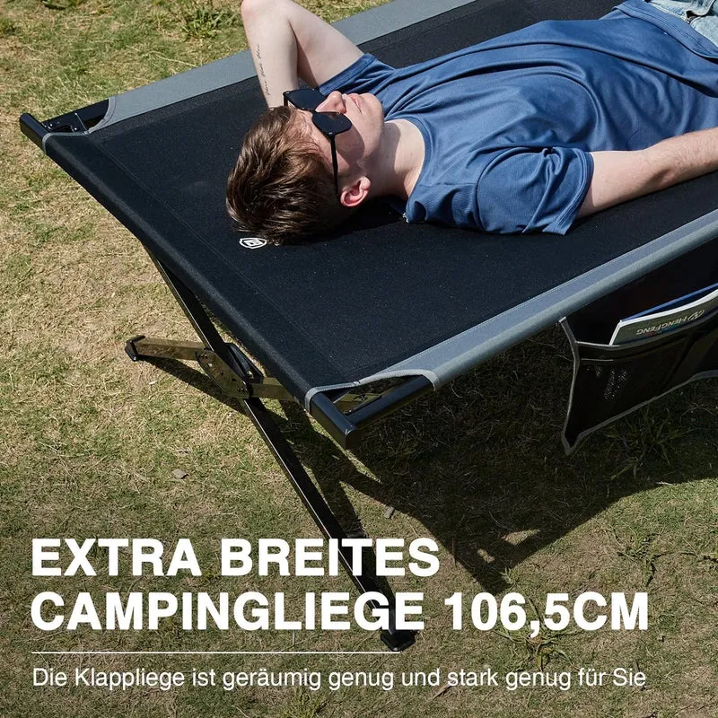 EVER ADVANCED Feldbett klappbar - XXL 214x106cm 300kg