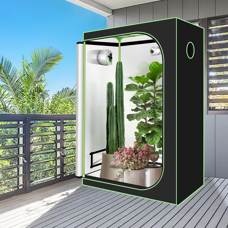 Vigevee Grow Tent Growzelt Growschrank – 120x60x180cm