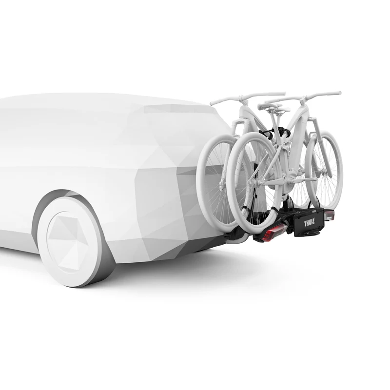 Thule Epos Fahrradträger für Anhängerkupplung - 2 Fahrräder Schwarz
