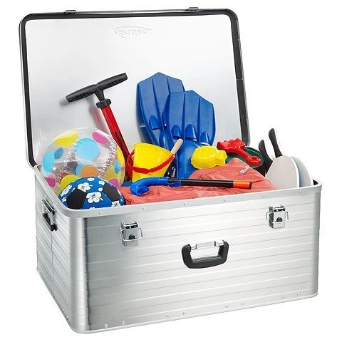 Enders Alubox 130 Liter Transport- Lagerbox - Schloss Set