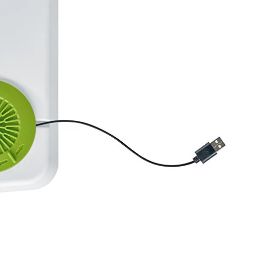 SEVERIN KB 2923 elektrische Kühlbox 25L mit Warmhaltefunktion Grün/Grau