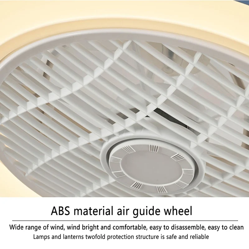 ACJK Deckenventilator mit LED Beleuchtung - Dimmbar, Fernbedienung
