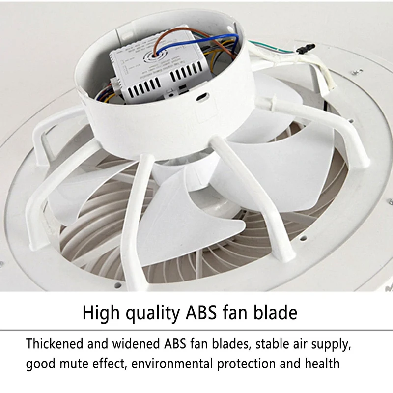 ACJK Deckenventilator mit LED Beleuchtung - Dimmbar, Fernbedienung