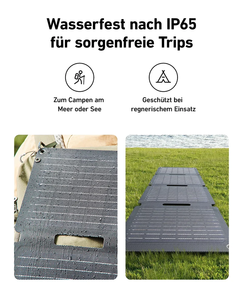 Anker SOLIX PS30 Faltbares Outdoor Solarpanel 30W