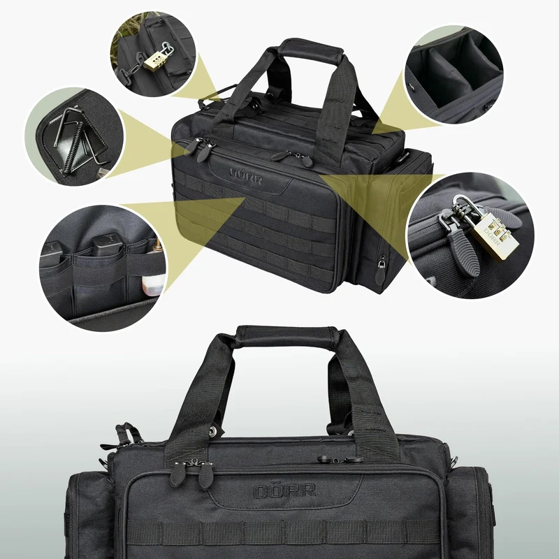 DÖRR Protac Multifunktionale Einsatztasche Polyester - Schwarz