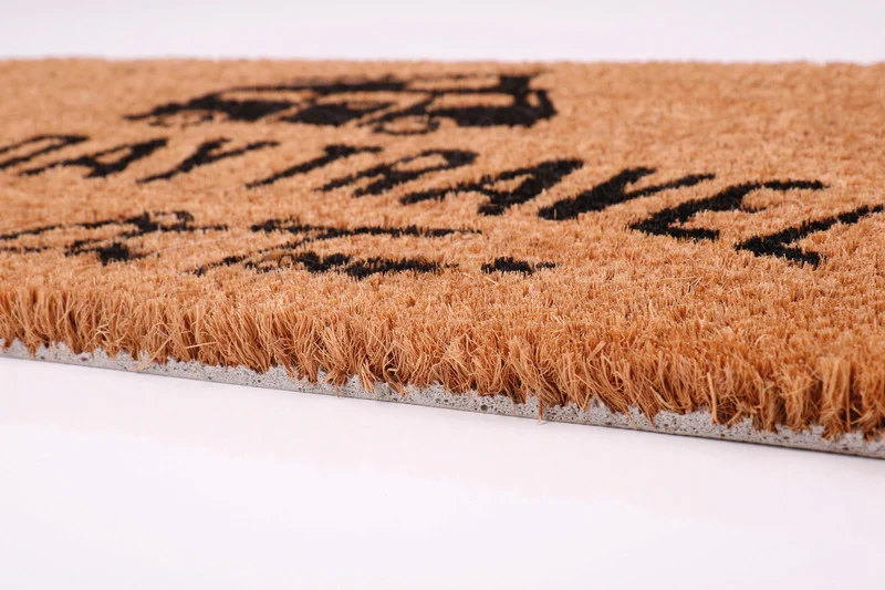 Kokosmatte mit Druck, HOLIDAY TRAVEL, 50x25 cm