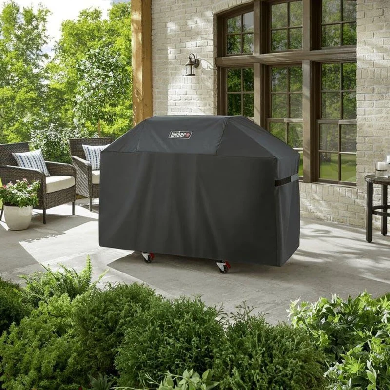 Weber Genesis 300 Series Premium Grillabdeckung - Schwarz