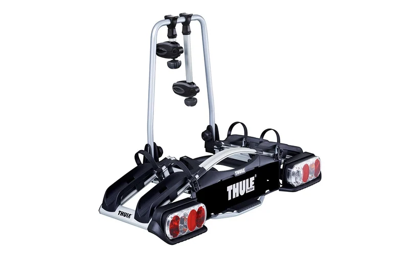 Thule EuroWay G2 920 Anhängerkupplung Fahrradträger 2 Fahrräder grau