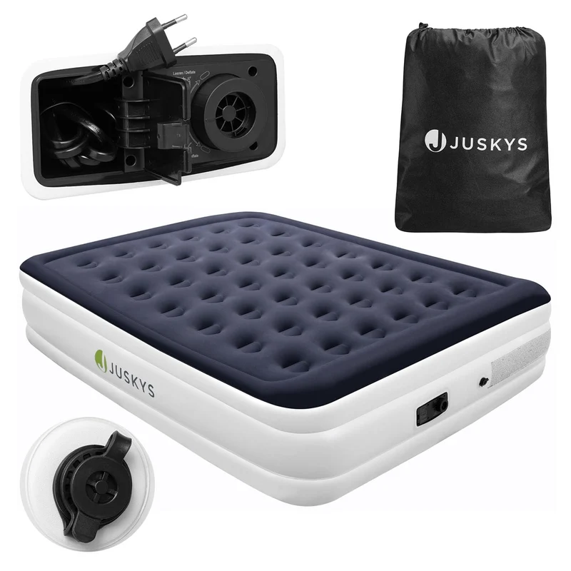 Juskys Selbstaufblasende Luftmatratze 150x200cm - 2 Personen