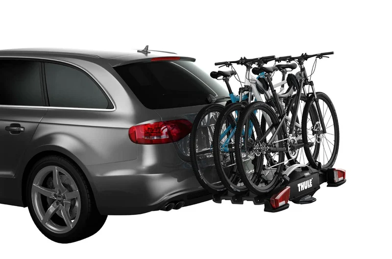 Thule VeloCompact Fahrradträger für 3 Fahrräder AHK Schwarz/Alu