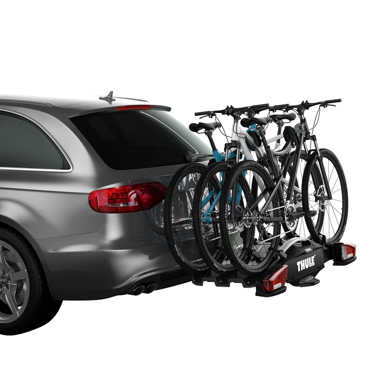 Thule VeloCompact Fahrradträger für 3 Fahrräder AHK Schwarz/Alu