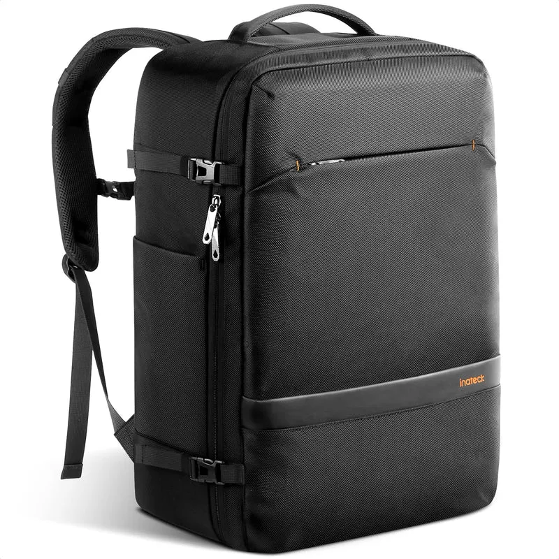 Inateck 42L Handgepäck Reiserucksack – 15.6 Zoll Laptopfach