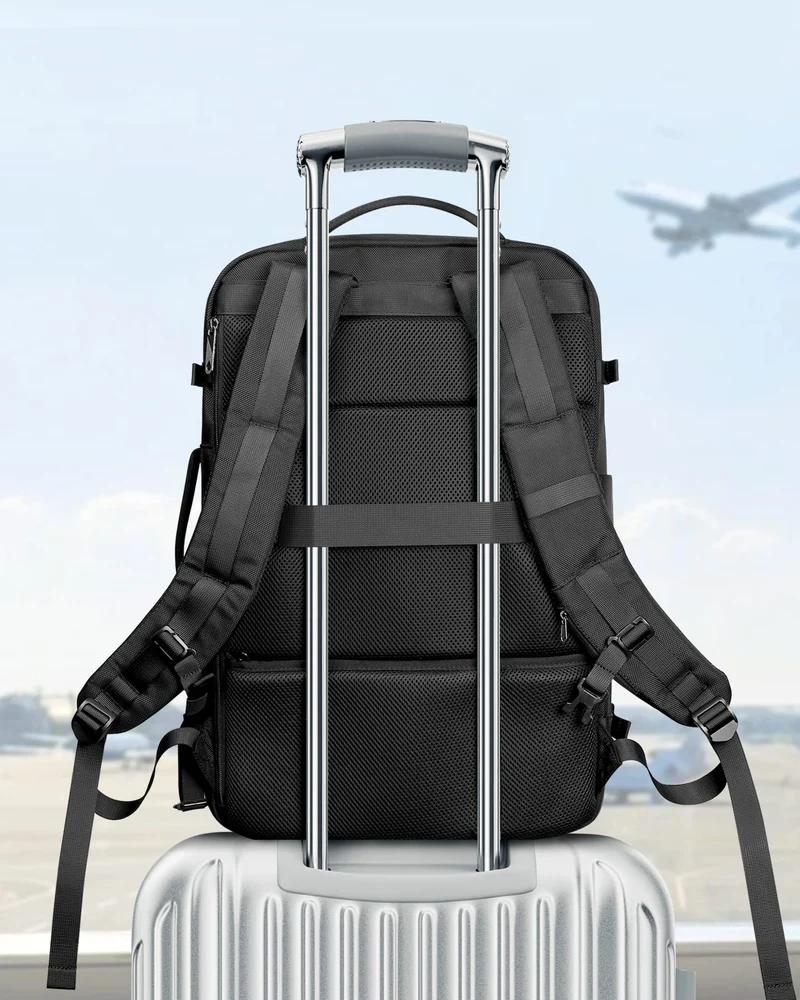 Inateck 42L Handgepäck Reiserucksack – 15.6 Zoll Laptopfach