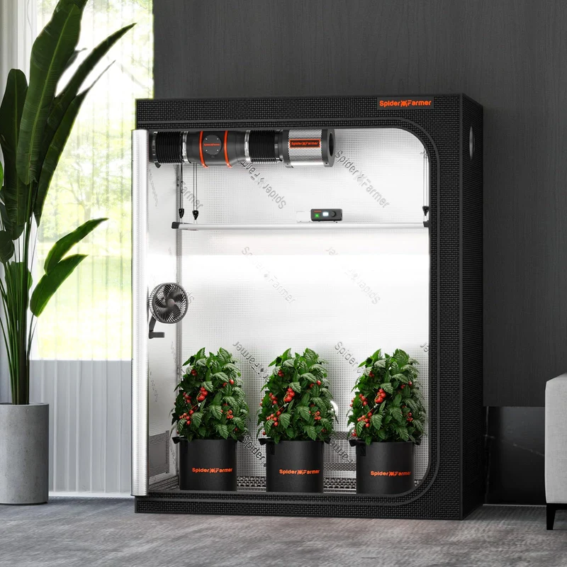 Spider Farmer Indoor Growzelt Licht- & Wasserdicht - 70x140x200cm