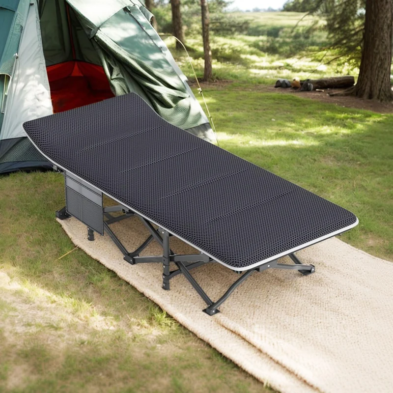 ATORPOK Faltbares Feldbett – Campingliege Klappbar bis 200 kg