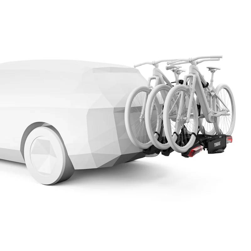 Thule Epos Fahrradträger Anhängerkupplung 3 Fahrräder Schwarz