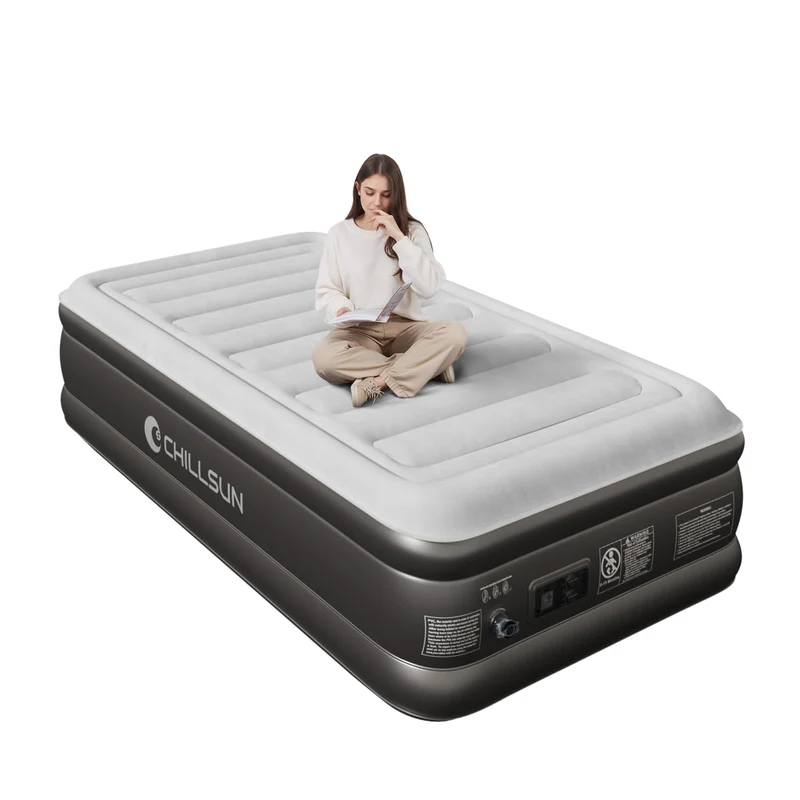 CHILLSUN Luftbett Selbstaufblasend mit Pumpe - 1 Person, 190x100cm
