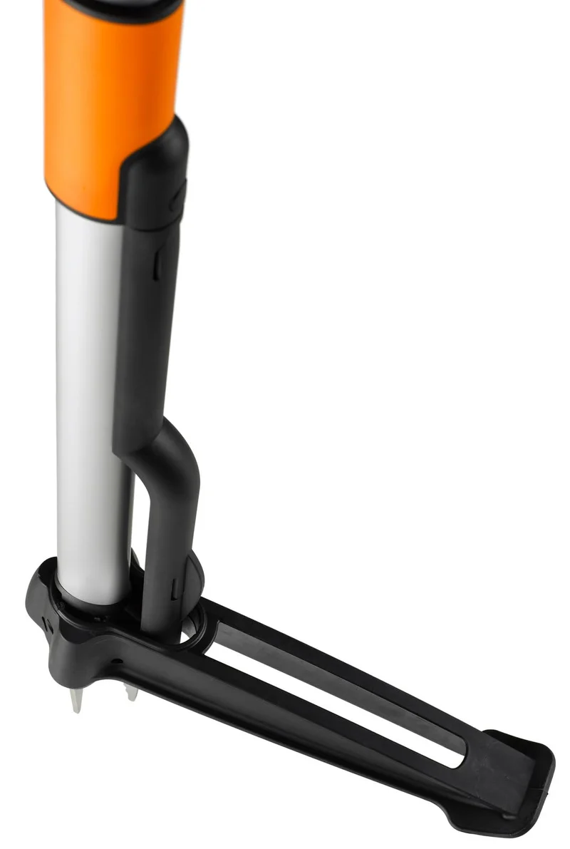 Fiskars Smart-Fit Teleskop-Unkrautstecher Schwarz/Orange