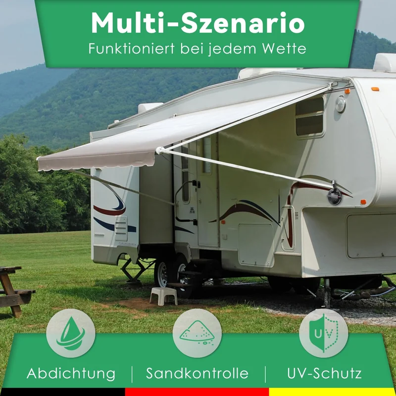 Thirrni Markisenhalter Wohnmobil – 2 Stk. 80KG Tragkraft
