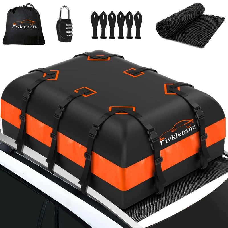 FIVKLEMNZ Dachgepäckträger Tasche Wasserdicht - 21 Kubikfuss