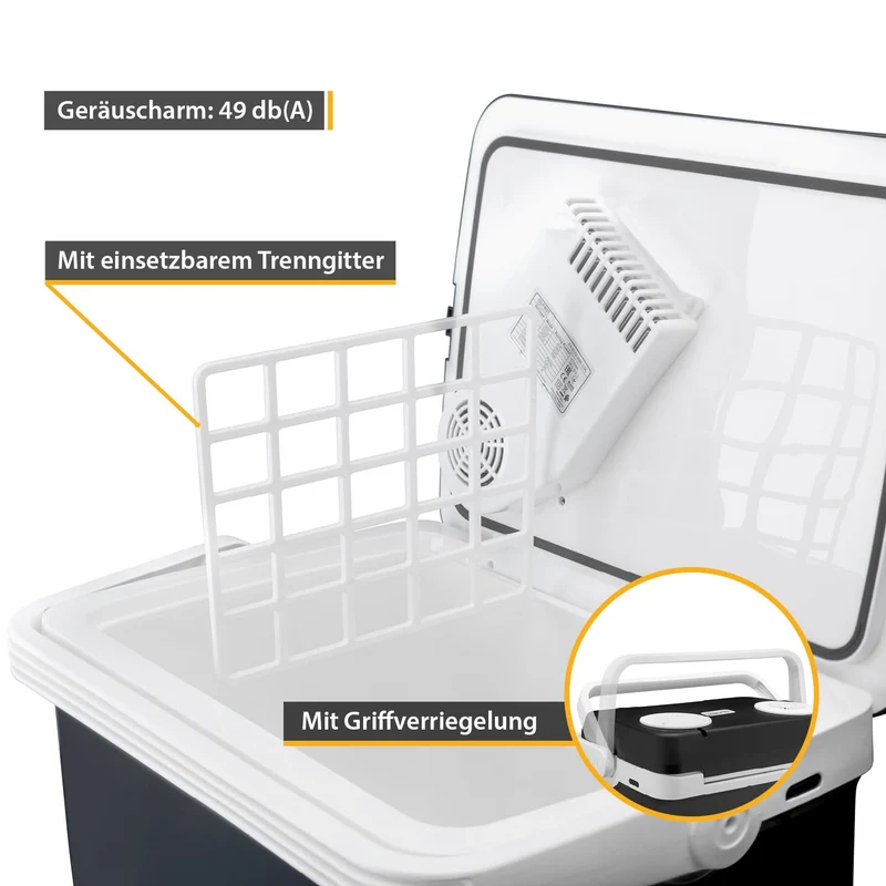TZS First Austria Thermoelektrische Kühlbox 32L 12V/230V Schwarz