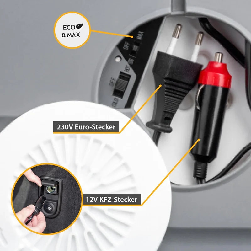 TZS First Austria Thermoelektrische Kühlbox 32L 12V/230V Schwarz