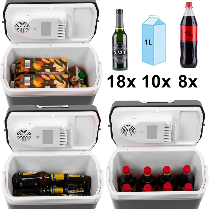 EcoCool 24L Kühlbox Thermoelektrisch 12V/230V Kühlen & Heizen USB