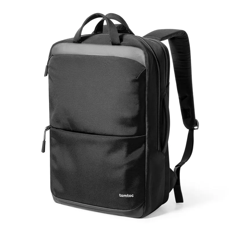tomtoc 24L Business Laptop Rucksack für 15,6-16 Zoll - Schwarz