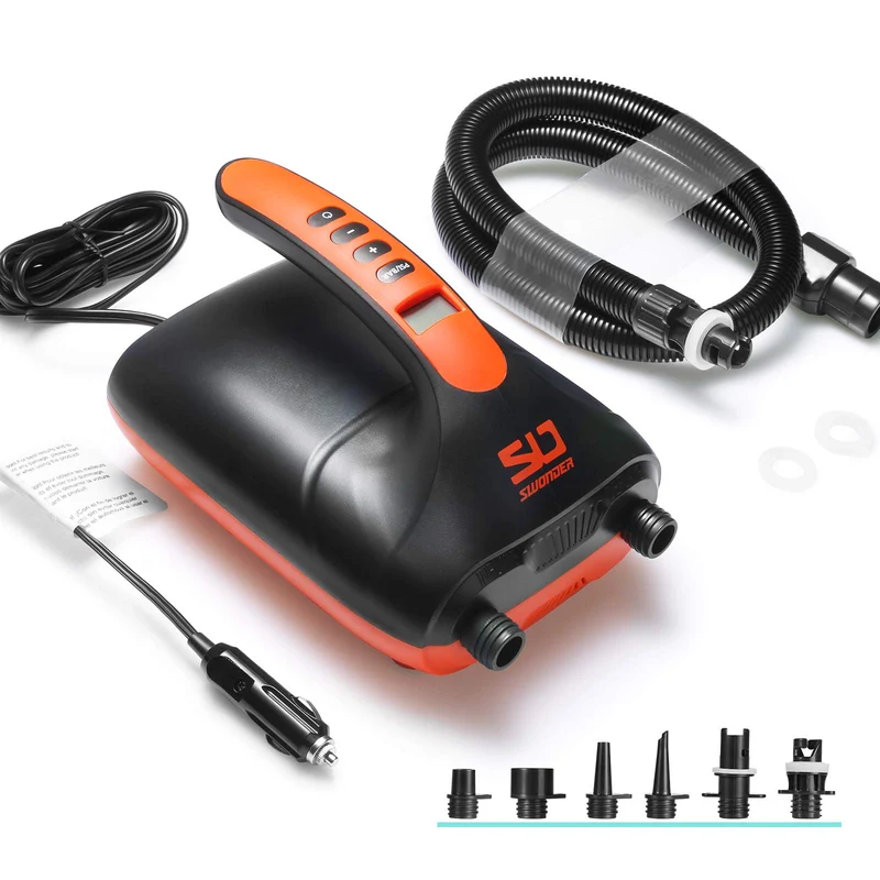 Swonder SUP Pumpe Elektrisch 20PSI Hochdruck Zweistufig