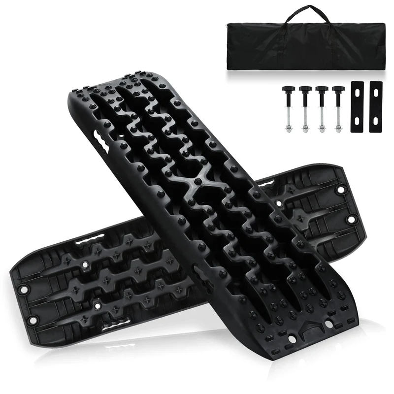 Herrselsam Offroad Sandbleche Anfahrhilfe – 2 Stk. Kunststoff