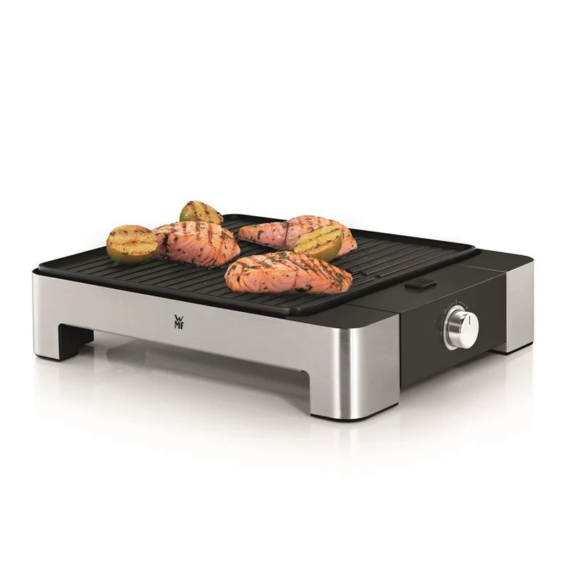 WMF Lono Tischgrill Quadro | kompakter Indoor-Elektrogrill