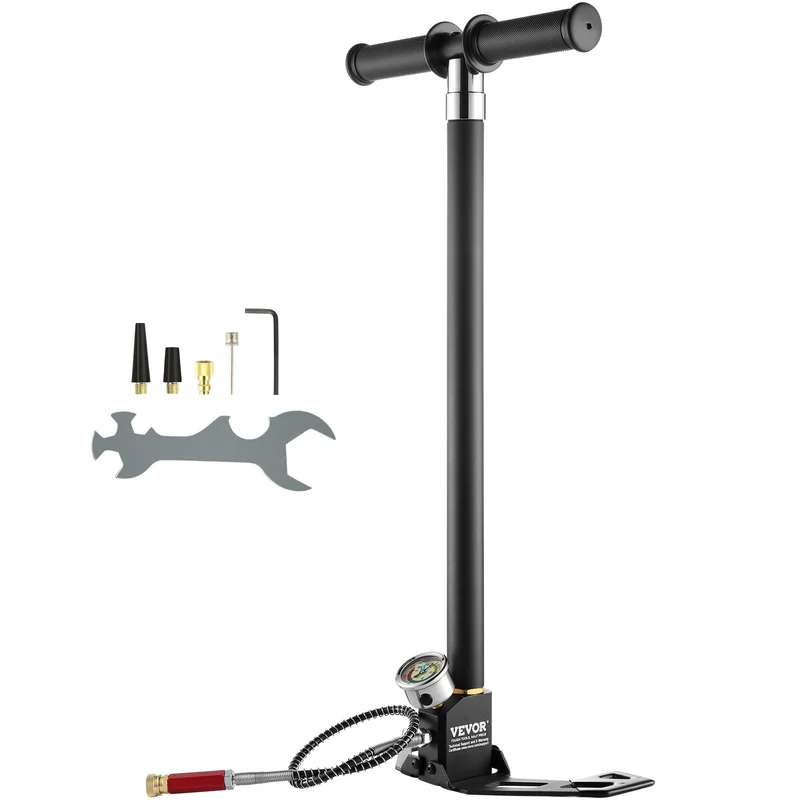 VEVOR PCP-Handpumpe Luftgewehrfüllpumpe - 4-stufig