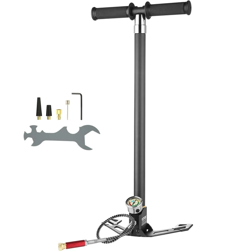 VEVOR PCP-Handpumpe Luftgewehrfüllpumpe - 4-stufig
