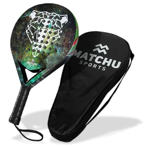 Matchu Bear carbon Padelschläger – grün für Anfänger