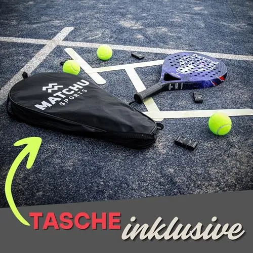 Matchu Bear carbon Padelschläger – grün für Anfänger