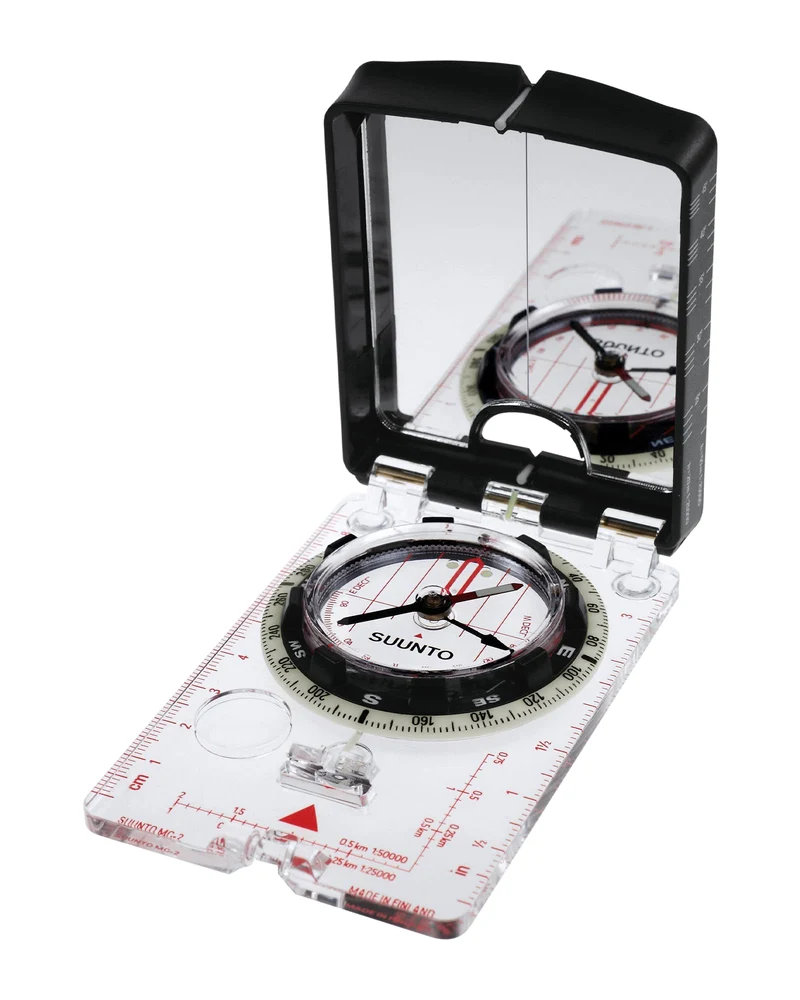 SUUNTO Mc-2 Nh Mirror Kompass für Outdoor-Navigation - Weiss