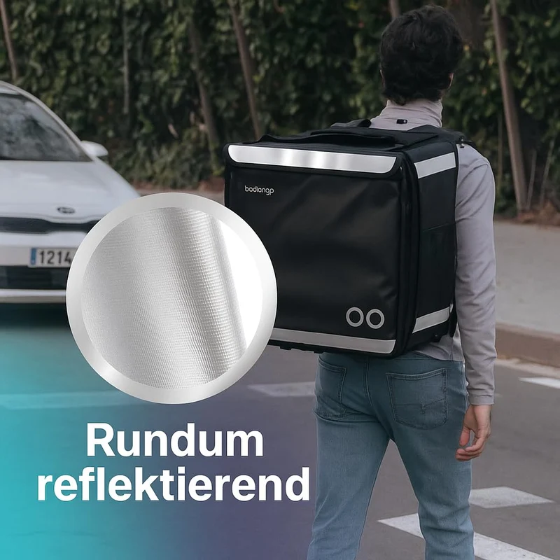 Boolanga Telescopic Cubic 89L – Isolierte Liefertasche erweiterbar