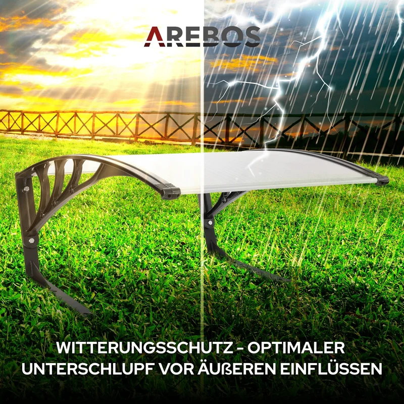 Arebos Mähroboter Garage Carport – 102x79x46 cm