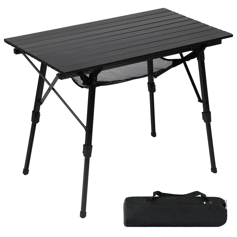 Portal Campingtisch faltbar höhenverstellbar - 90x53cm
