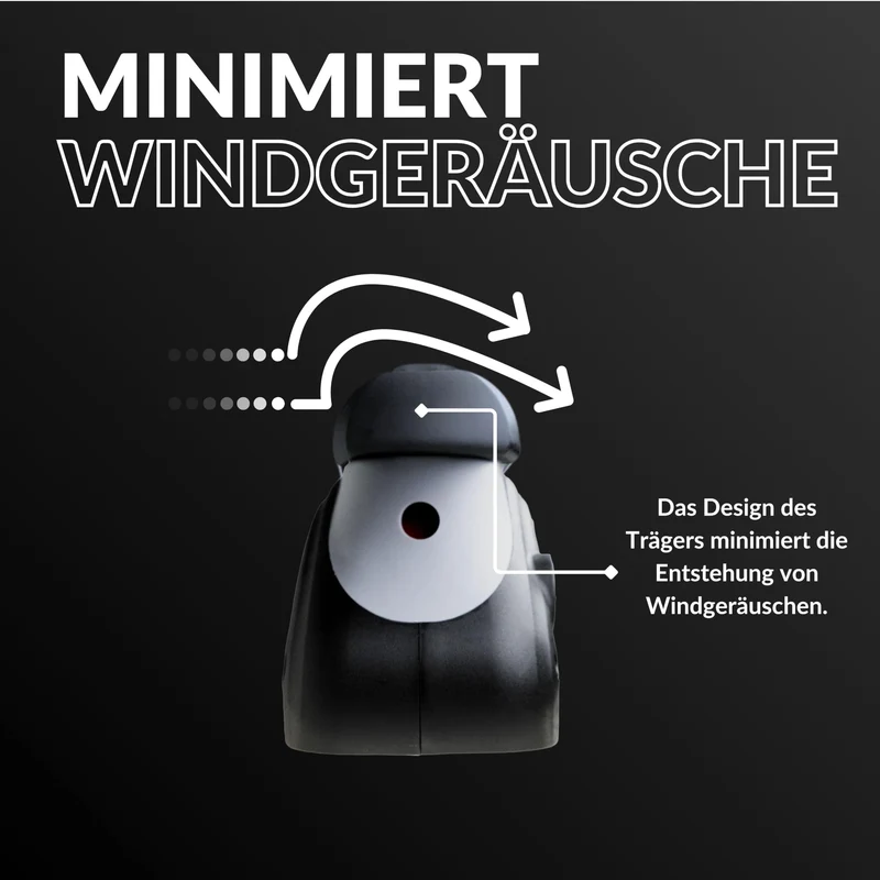 Owen 5.0 Relingträger Aluminium - Universal 120cm Schwarz