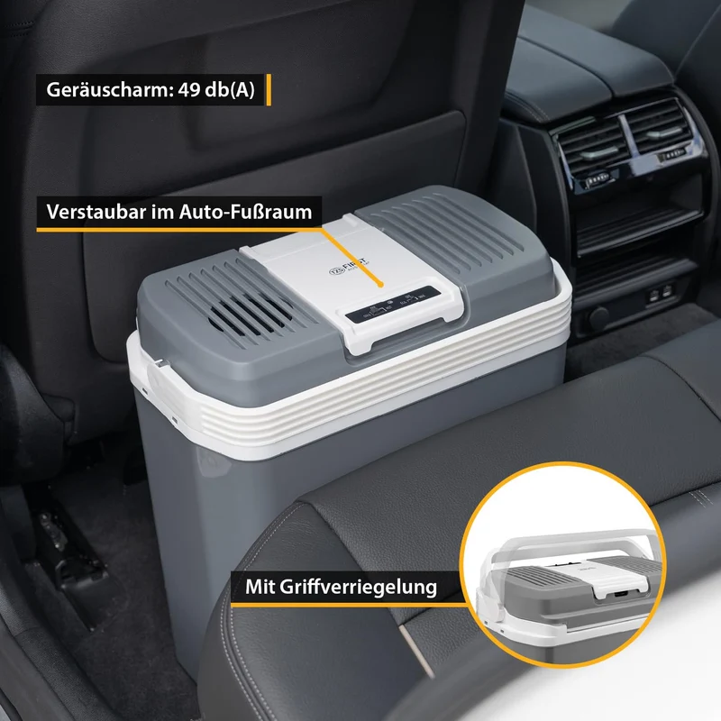 TZS First Austria Thermoelektrische Kühlbox 24L 12V/230V - Grau