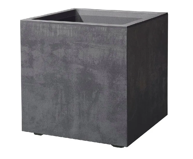 Kreher Millennium XL Pflanzkasten - 80L Anthrazit Kunststoff