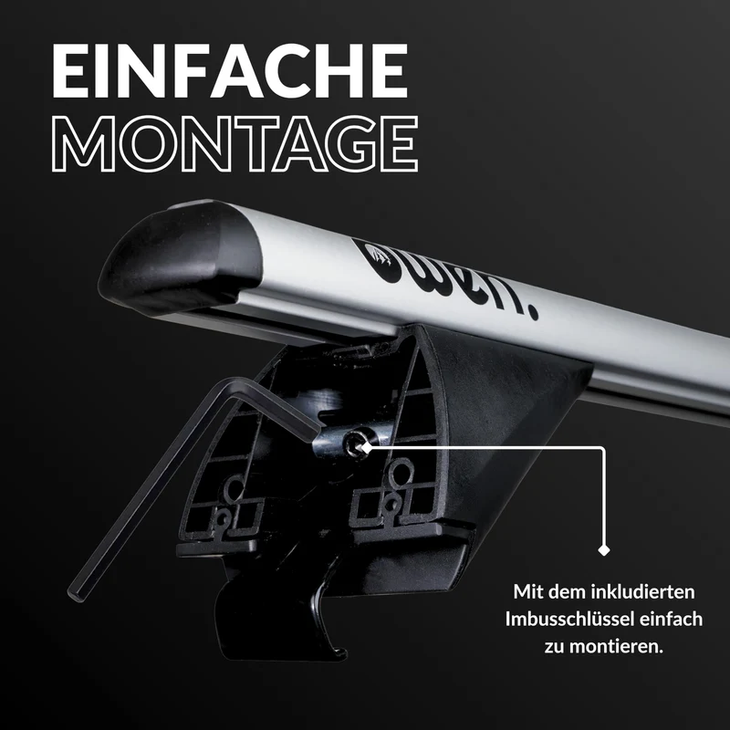 Owen 3.0 Dachträger Universal 120cm - Bündige Reling