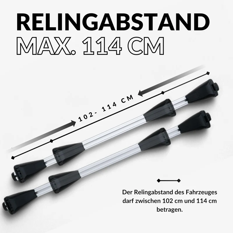 Owen 3.0 Dachträger Universal 120cm - Bündige Reling