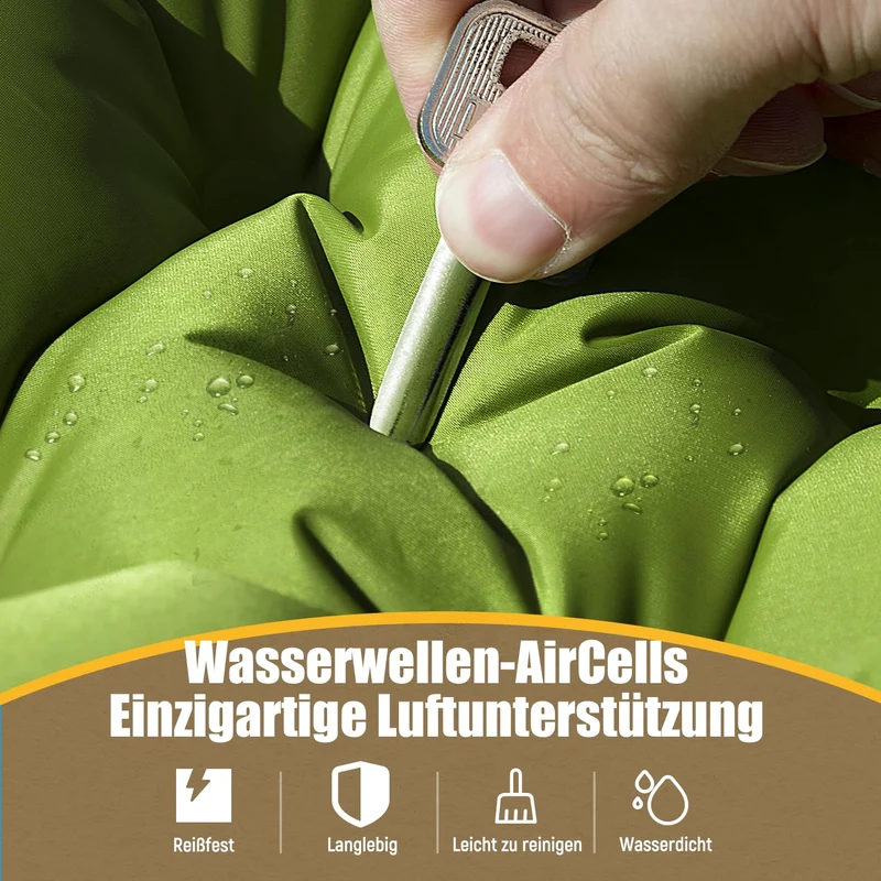 Yuzonc Isomatte Doppel Selbstaufblasend Verdickt