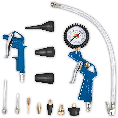 Scheppach HC51V Kompressor 50L ölfrei vertikal mit Druckluft-Set
