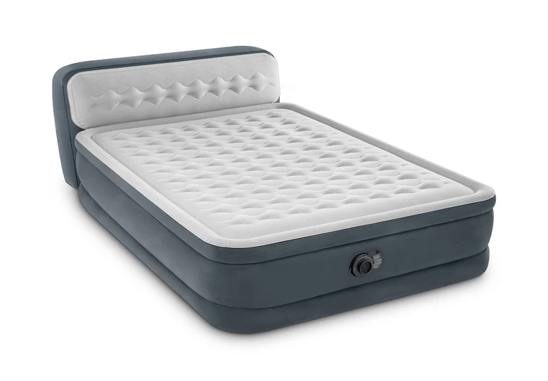 Intex DuraBeam UltraPlushHeadboard Luftbett - Queen 220V Pumpe
