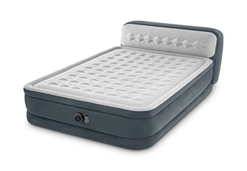 Intex DuraBeam UltraPlushHeadboard Luftbett - Queen 220V Pumpe